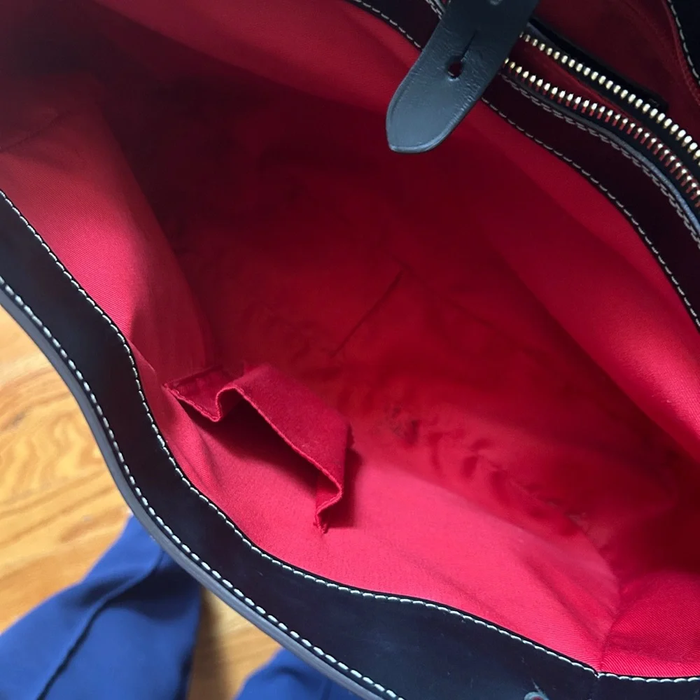 Dooney & Bourke Large Alto Camilla Satchel Italian leather - Picture 5 of 8